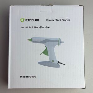 EToolab 100W Full Size Glue Gun and Special Glue Sticks